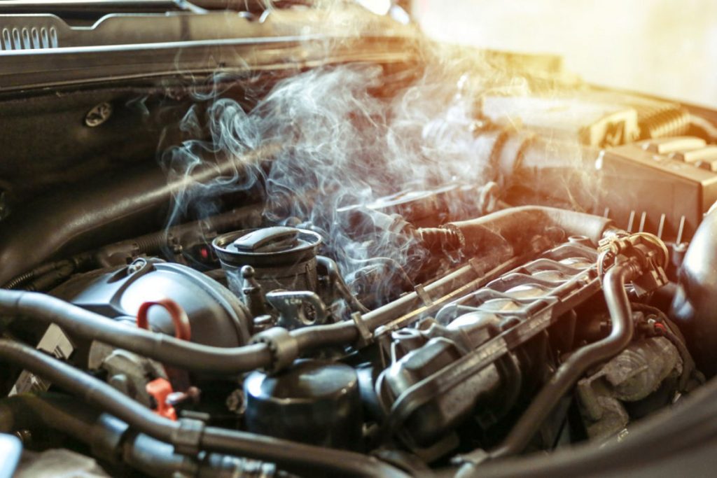 car overheating
